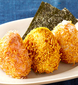 おむすびチキンラーメン